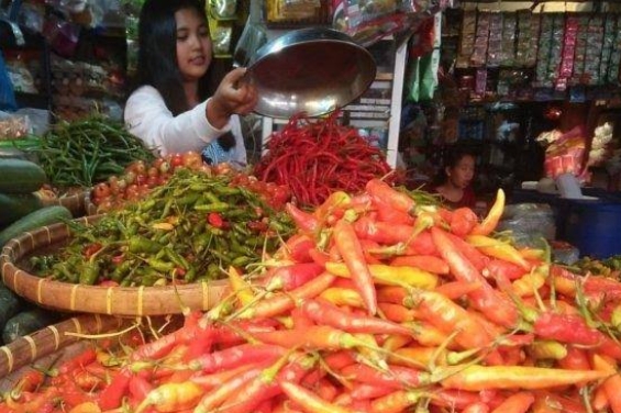Jelang Idul Adha, Harga Cabai dan Bawang di Kota Metro Terpantau Turun