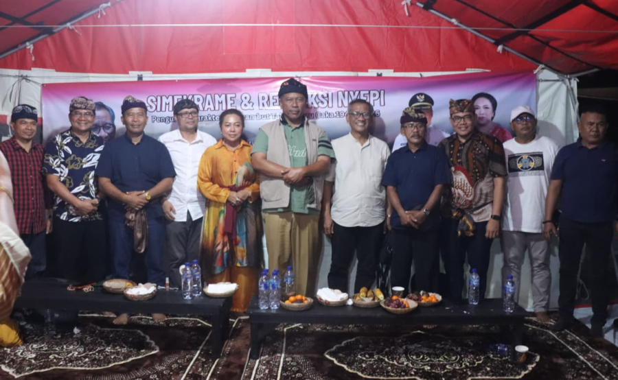 Simekrame Lampung Tengah, Plt. Bupati I Komang Koheri Ajak Perkuat Karakter Sambut Tahun Baru Saka 1948