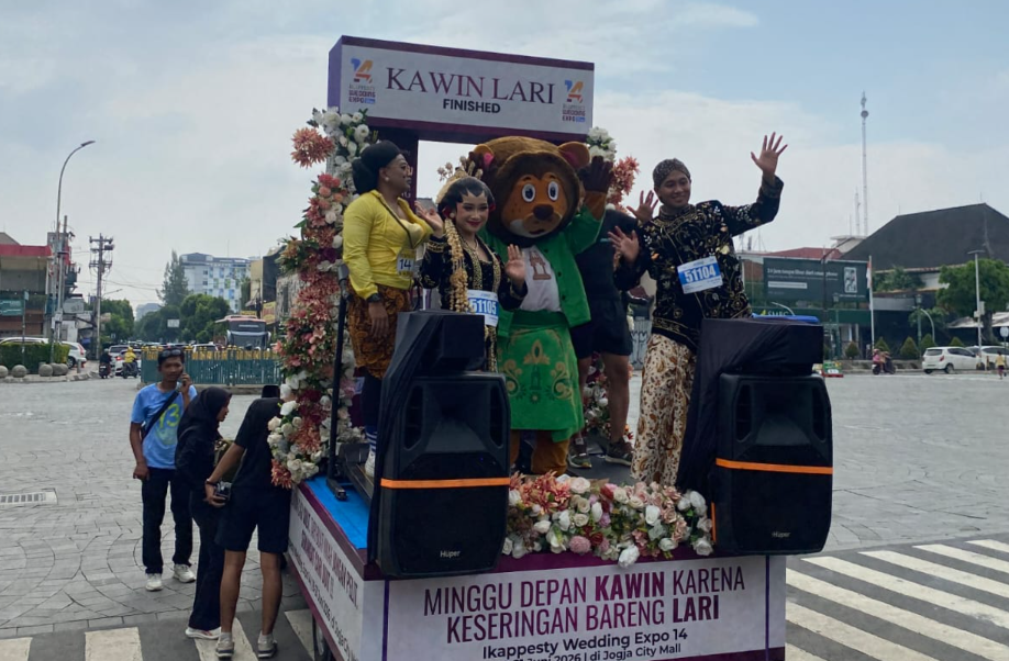 IKAPPESTY Hadirkan Kampanye Kreatif 'Kawin Lari' Jelang Wedding Expo ke-14 di Jogja City Mall