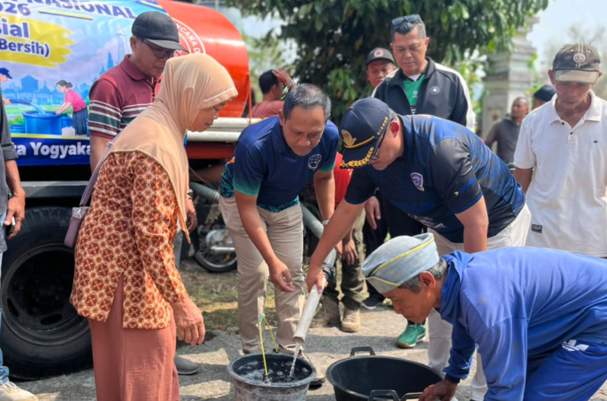 Warga Gunungkidul Krisis Air Bersih, Dishub Kota Yogyakarta Kirim Bantuan 25 Tangki