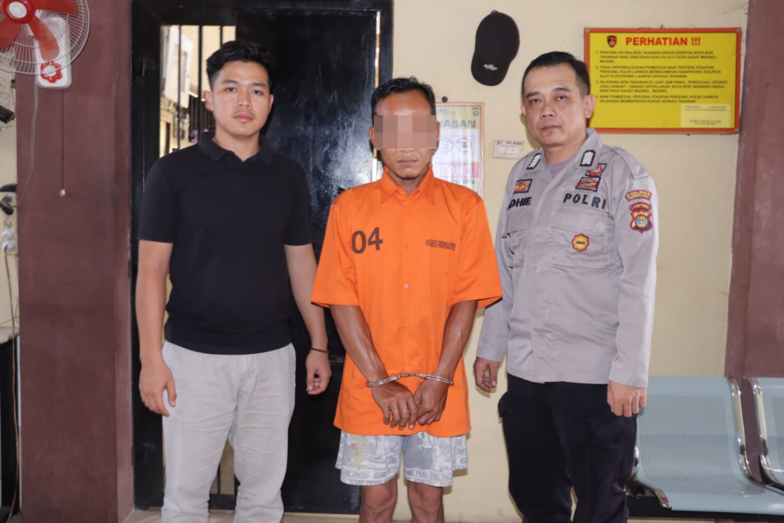 Juru Parkir Nekat Jadi Kurir Narkoba, Satnarkoba Polres Pringsewu Sita Sabu Hampir 10 Gram