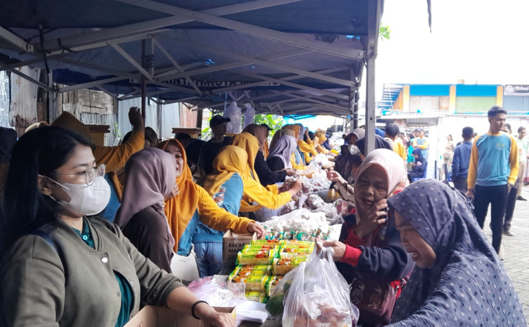 Pemkot Metro Gelar Pasar Murah di Pasar Cendrawasih untuk Stabilkan Harga Bapok Jelang Lebaran