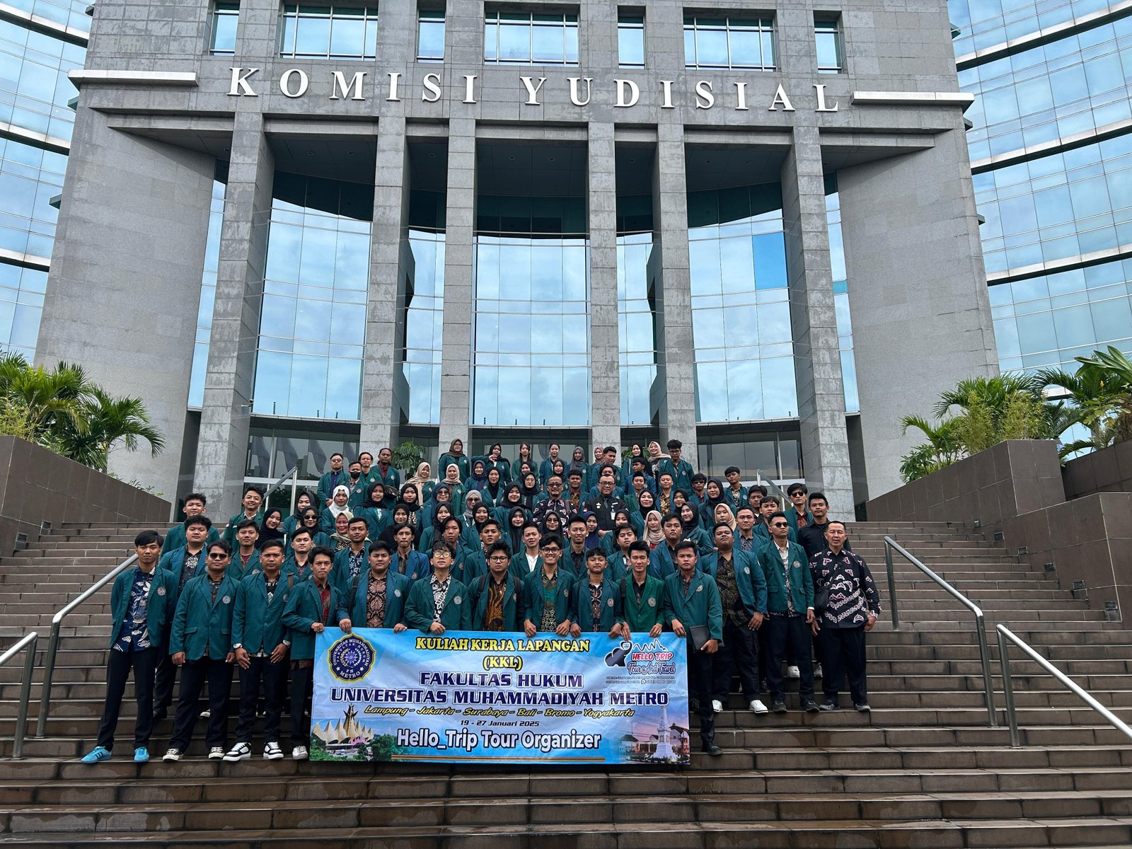 Fakultas Hukum UM Metro Gelar KKL ke Enam Kota Besar di Indonesia