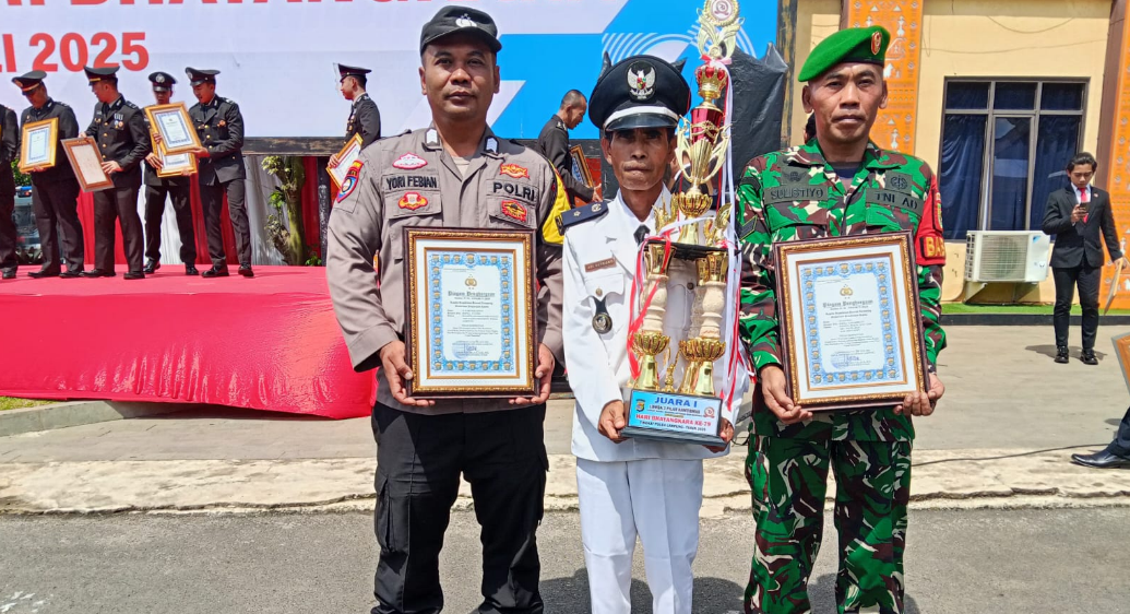 Tiga Pilar Pekon Lugusari Pringsewu Sabet Juara Lomba Tingkat Polda Lampung