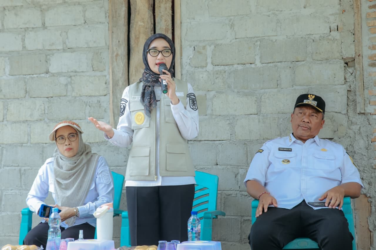 Jihan Nurlela Tinjau Calon Penerima BSPS di Lampung Tengah, Pastikan Program Tepat Sasaran