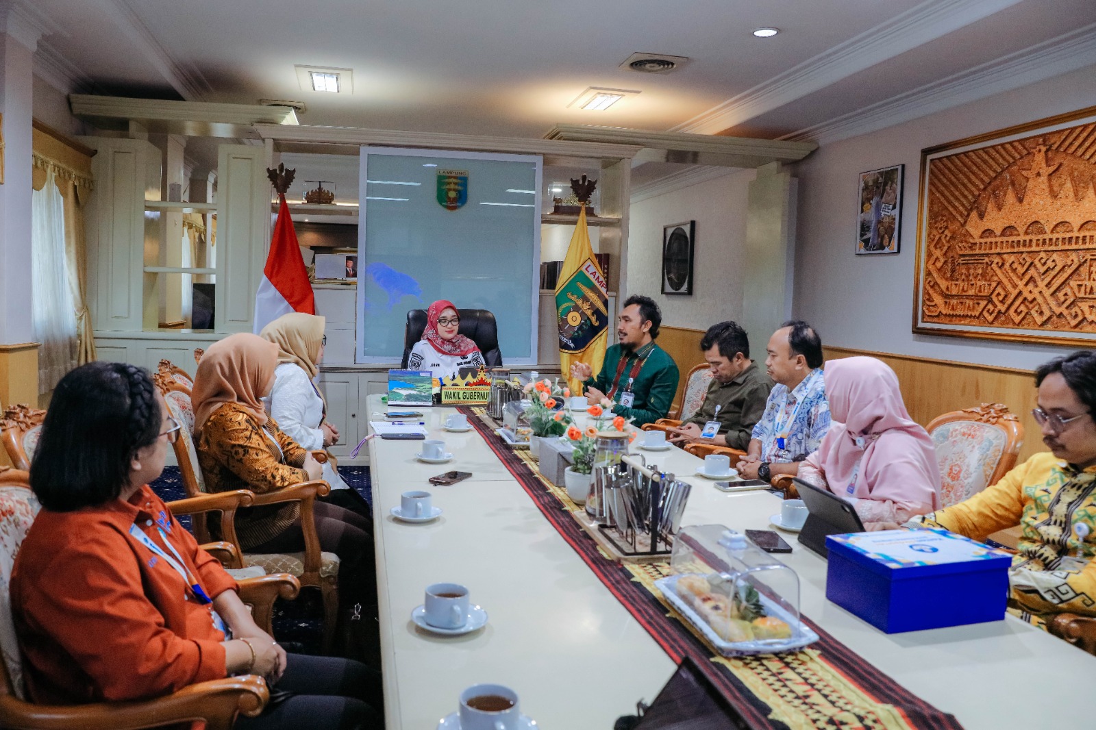 Dorong GTK Profesional dan Adaptif Digital, Wagub Jihan Perkuat Kolaborasi Hexahelix