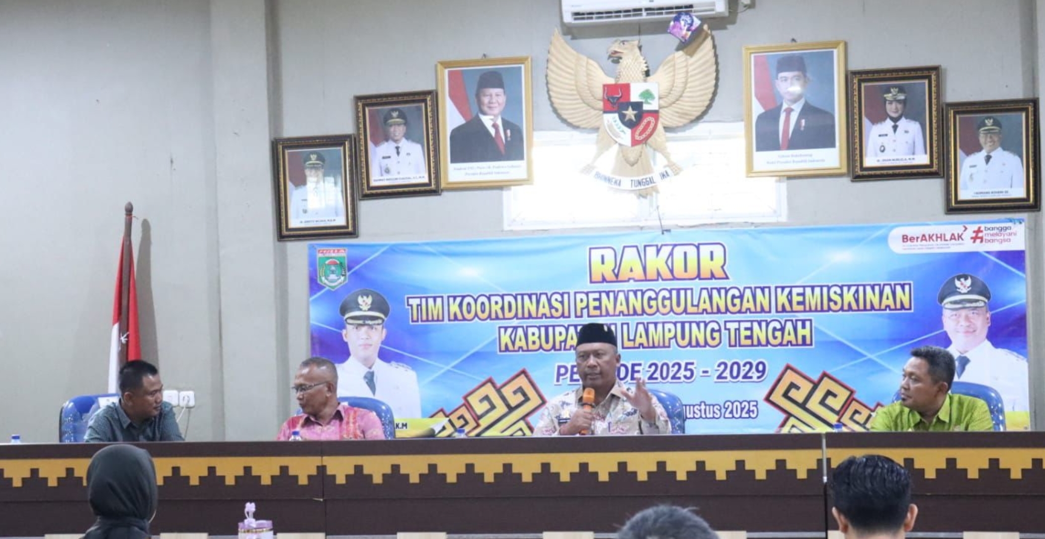 Wabup I Komang Koheri Buka Rapat Koordinasi TPK 2025-2029