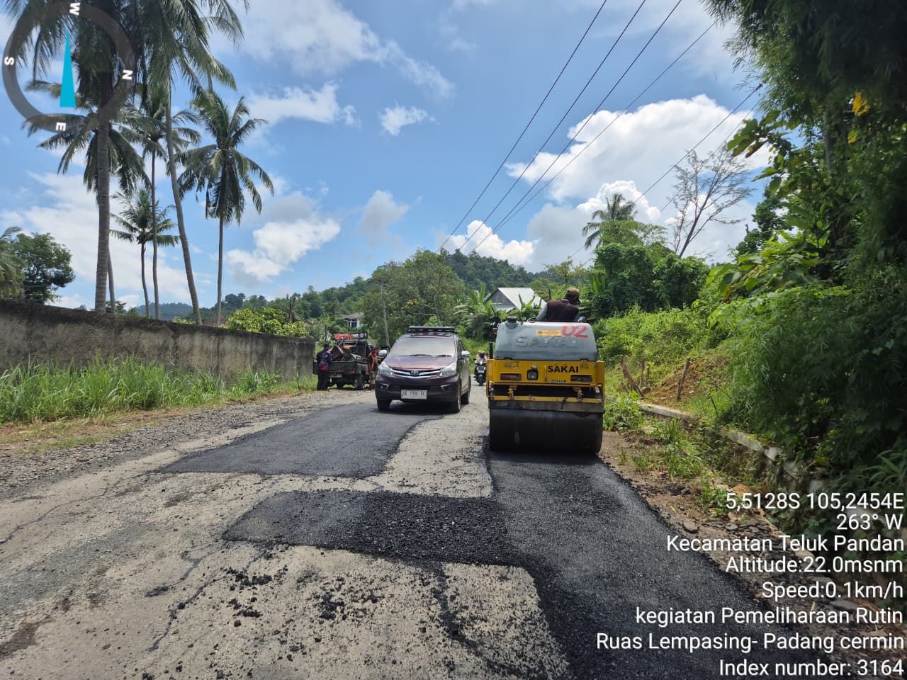 Pemprov Lampung Genjot Perbaikan Jalan Jelang Mudik Lebaran 2026