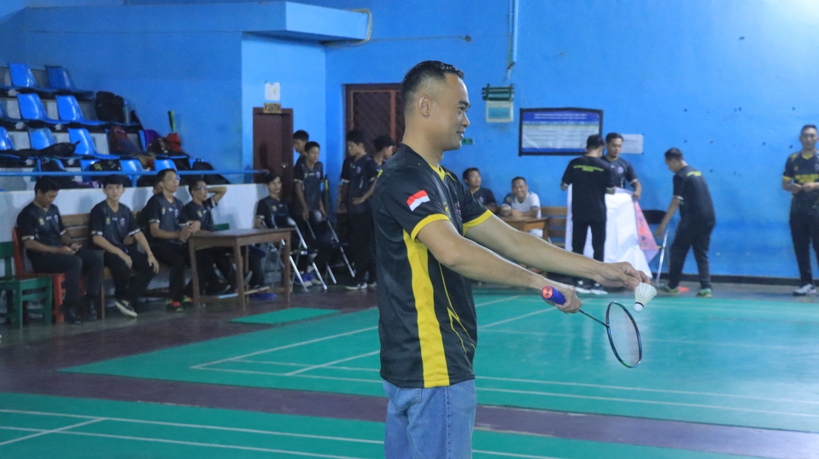 Rayakan HUT ke-80 RI, Polres Metro Gelar Turnamen Badminton Kapolres Cup 2025