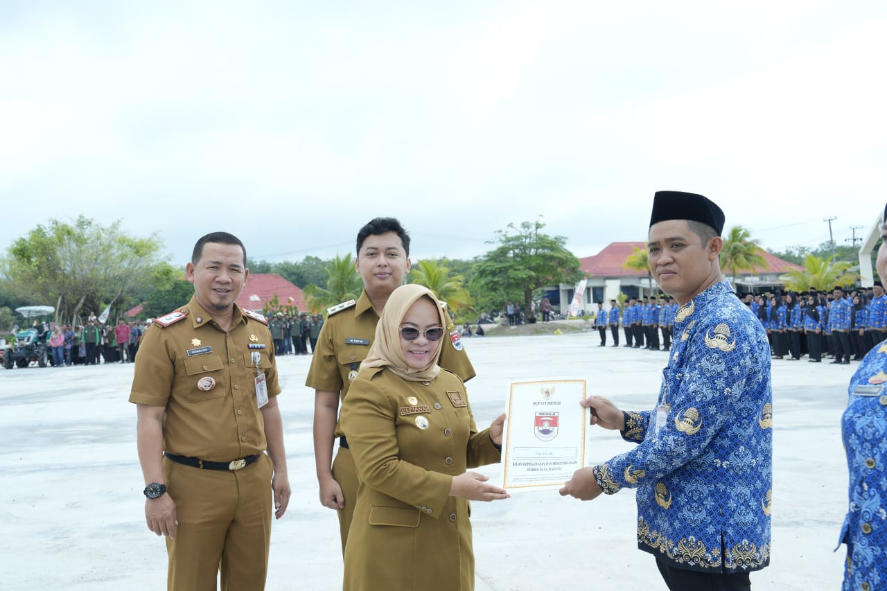 1123 Honorer Pemkab Mesuji Resmi Terima SK PPPK Paruh Waktu 