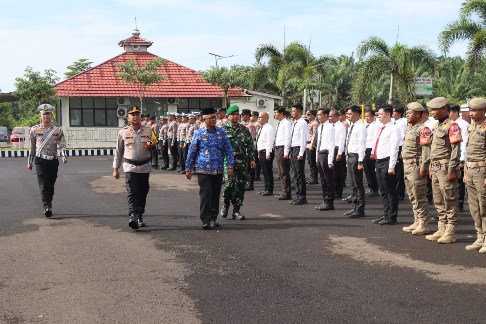  Kapolres Mesuji Pimpin Apel Operasi Zebra 2025, Disiplin Berlalu Lintas Jadi Prioritas