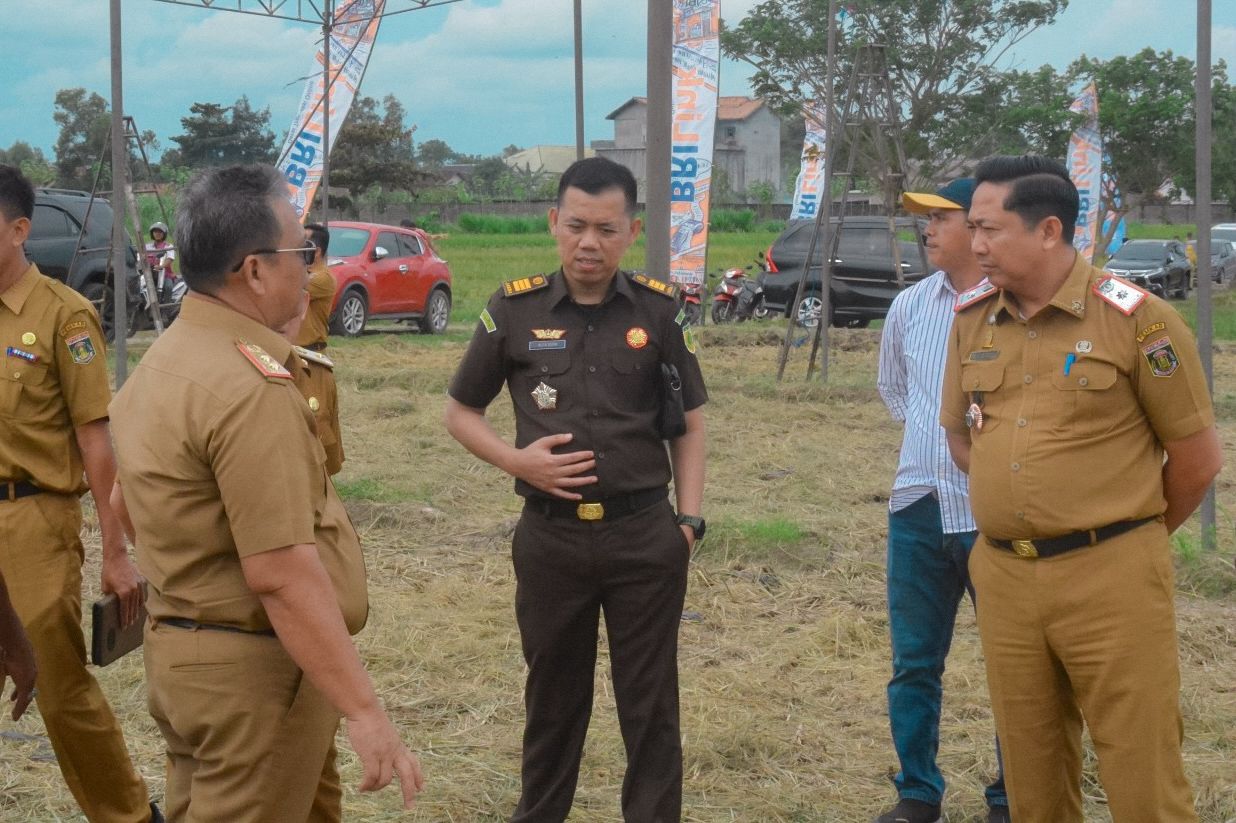 Optimalisasi Ketahanan Pangan, Sekda Lamteng Hadiri Rapat Launching Petani Mitra Adhyaksa