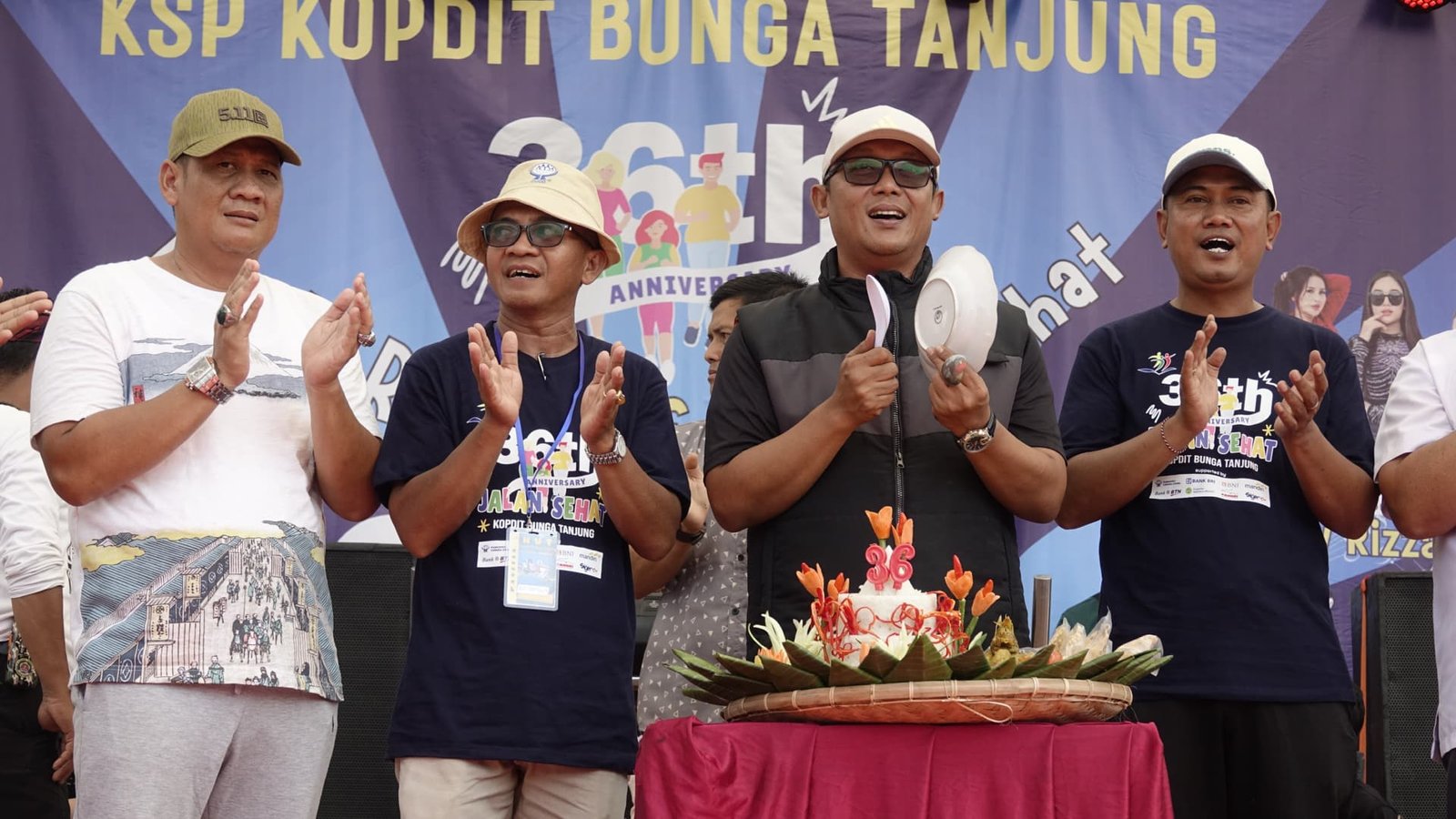 Bupati Ardito Wijaya Hadiri Perayaan HUT Ke-36 Kopdit Bunga Tanjung di Pubian