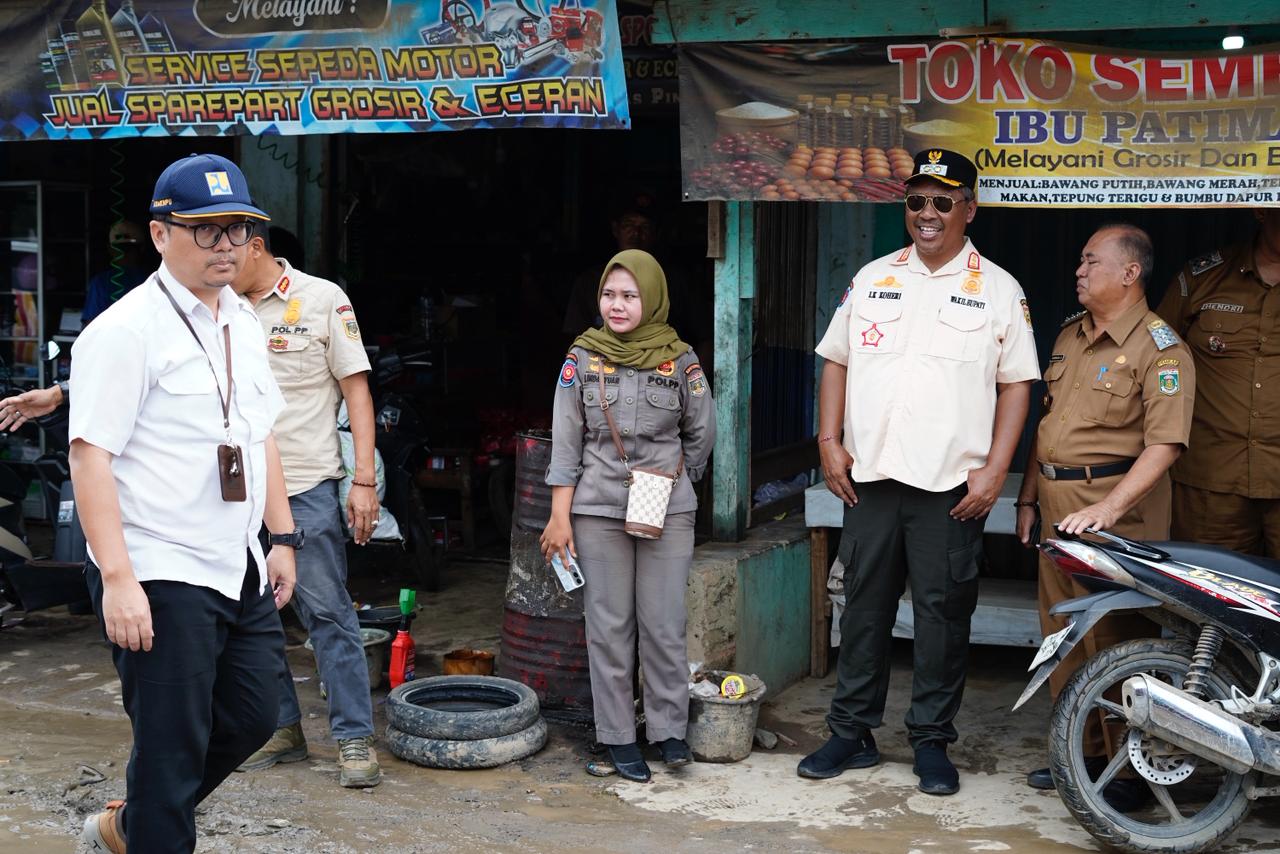 Plt Bupati Lampung Tengah Sosialisasikan Preservasi Jalan Marhen–Sulusuban