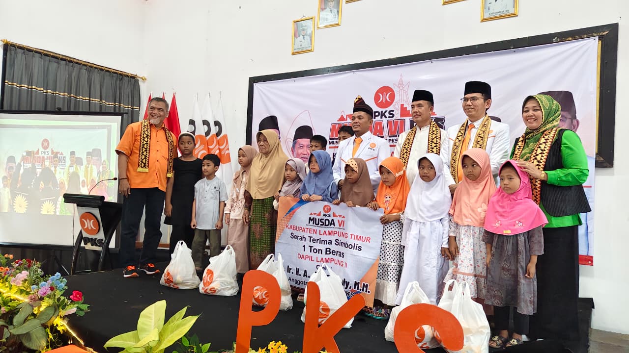Musda PKS Lampung: Dari Konsolidasi hingga Kepedulian untuk Rakyat