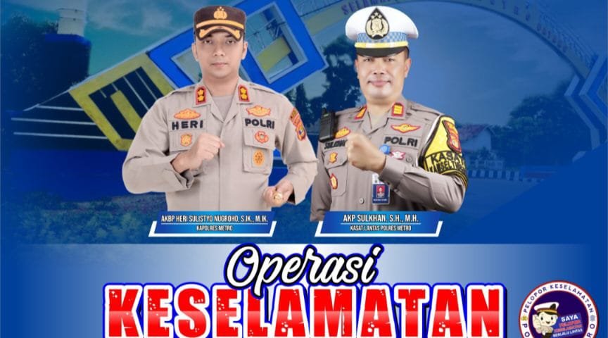 Satlantas Metro Siap Gelar Operasi Keselamatan Krakatau 2025 Jelang Ramadhan, Ini Sasaran Utamanya