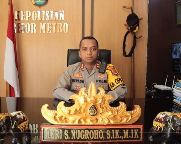  AKBP Hangga Utama Resmi Jabat Kapolres Metro, Gantikan AKBP Heri Sulistyo