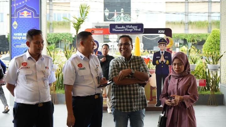 Kementerian HAM Tinjau Kesiapan KAI Daop 6 Yogyakarta Jelang Mudik Lebaran 2026