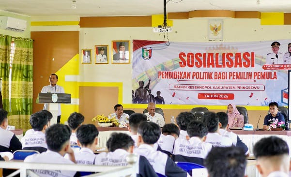 Bupati Pringsewu Ajak Pelajar Jadi Pemilih Cerdas Lewat Pendidikan Politik