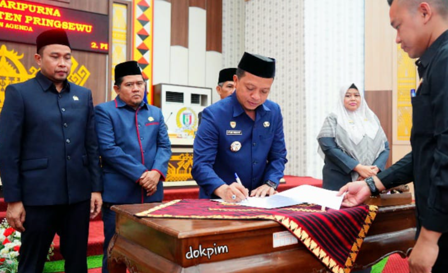 4 Ranperda Disetujui, Pemkab Pringsewu Perkuat Tata Kelola Pemerintahan Daerah