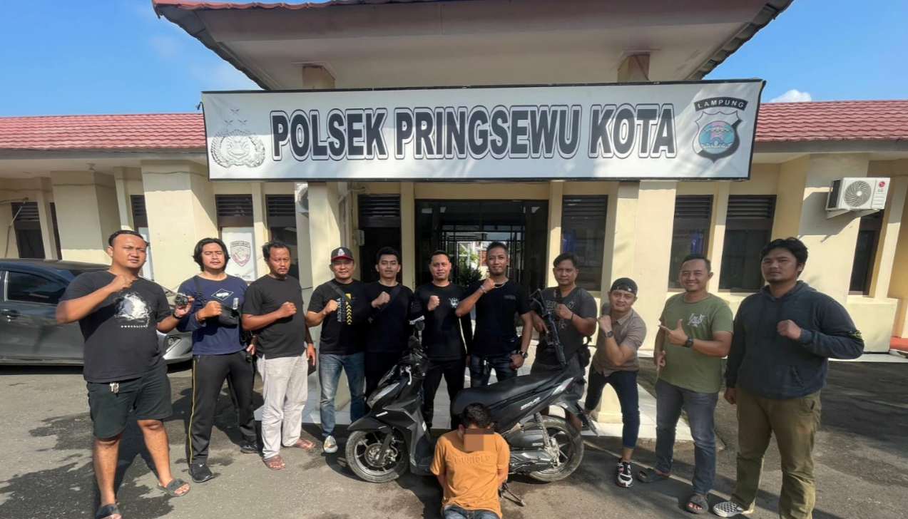 Sepeda Motor Raib di Toko Laundry, Pelaku Dibekuk Setelah 5 Bulan Buron