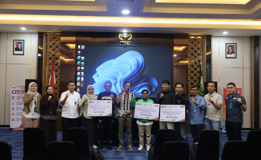 KAI Daop 6 Yogyakarta Salurkan Bantuan CSR untuk Empat Mantan Atlet