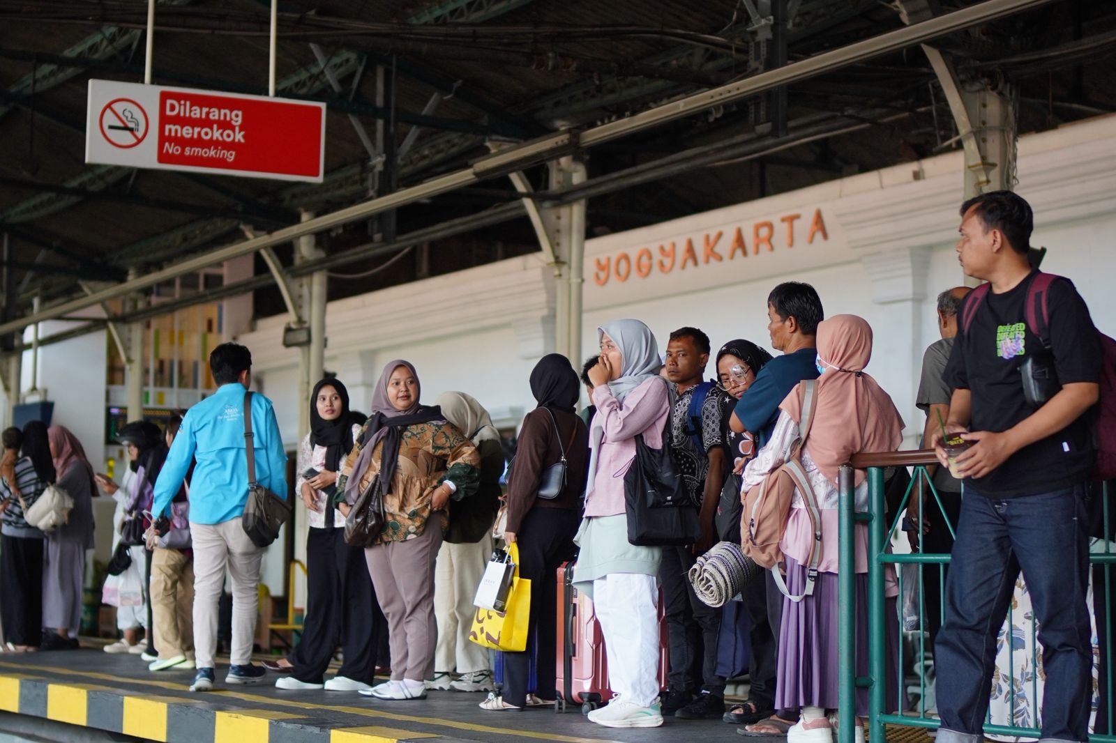 Arus Balik Long Weekend, 46 Ribu Penumpang Padati KAI Daop 6 Yogyakarta