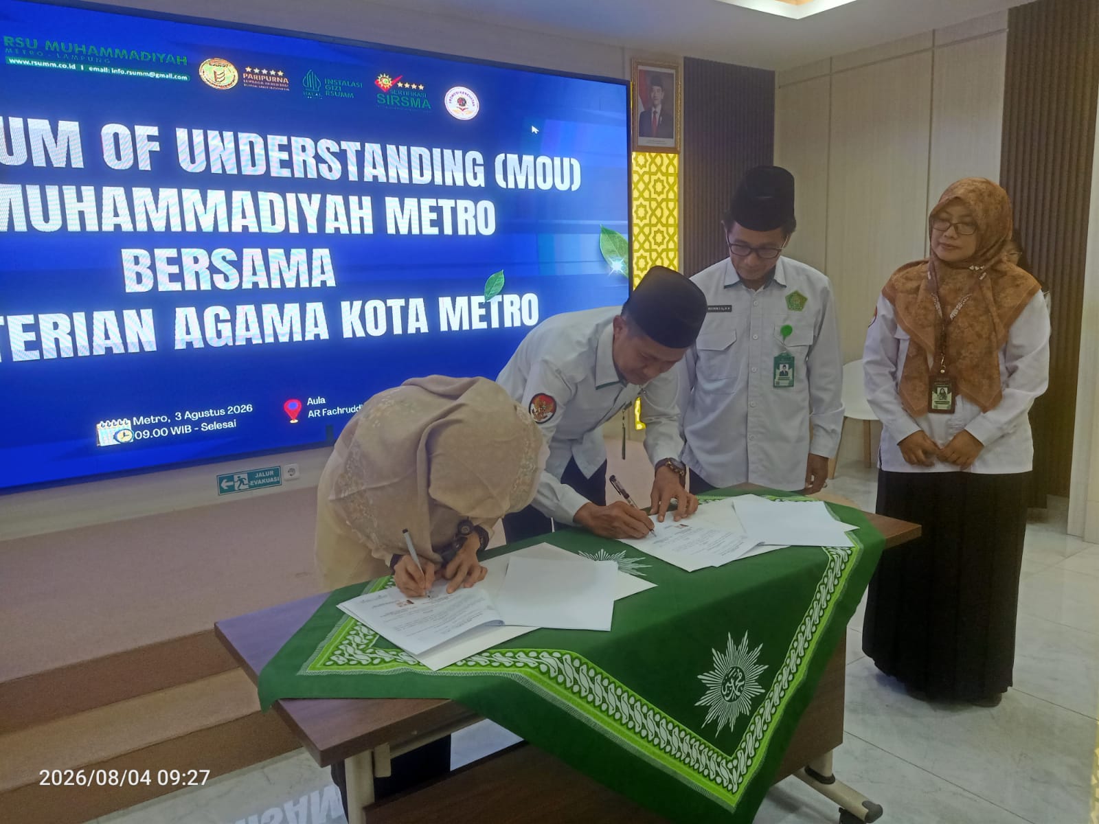 RSU Muhammadiyah Metro Gandeng Kemenag, Hadirkan Layanan Bimbingan Rohani Lintas Agama untuk Pasien