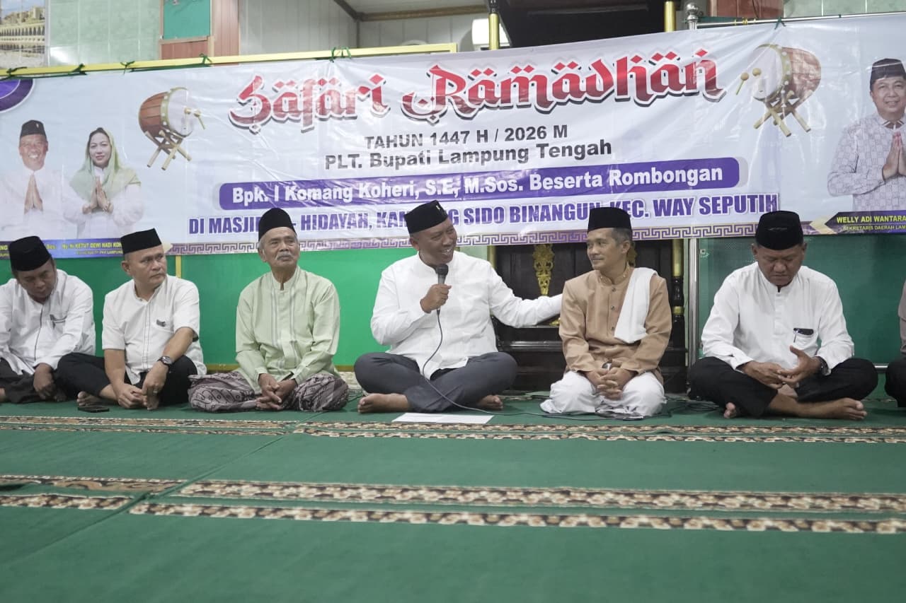 Pererat Silaturahmi, Plt Bupati I Komang Koheri Hadiri Safari Ramadhan di Kampung Sido Binangun