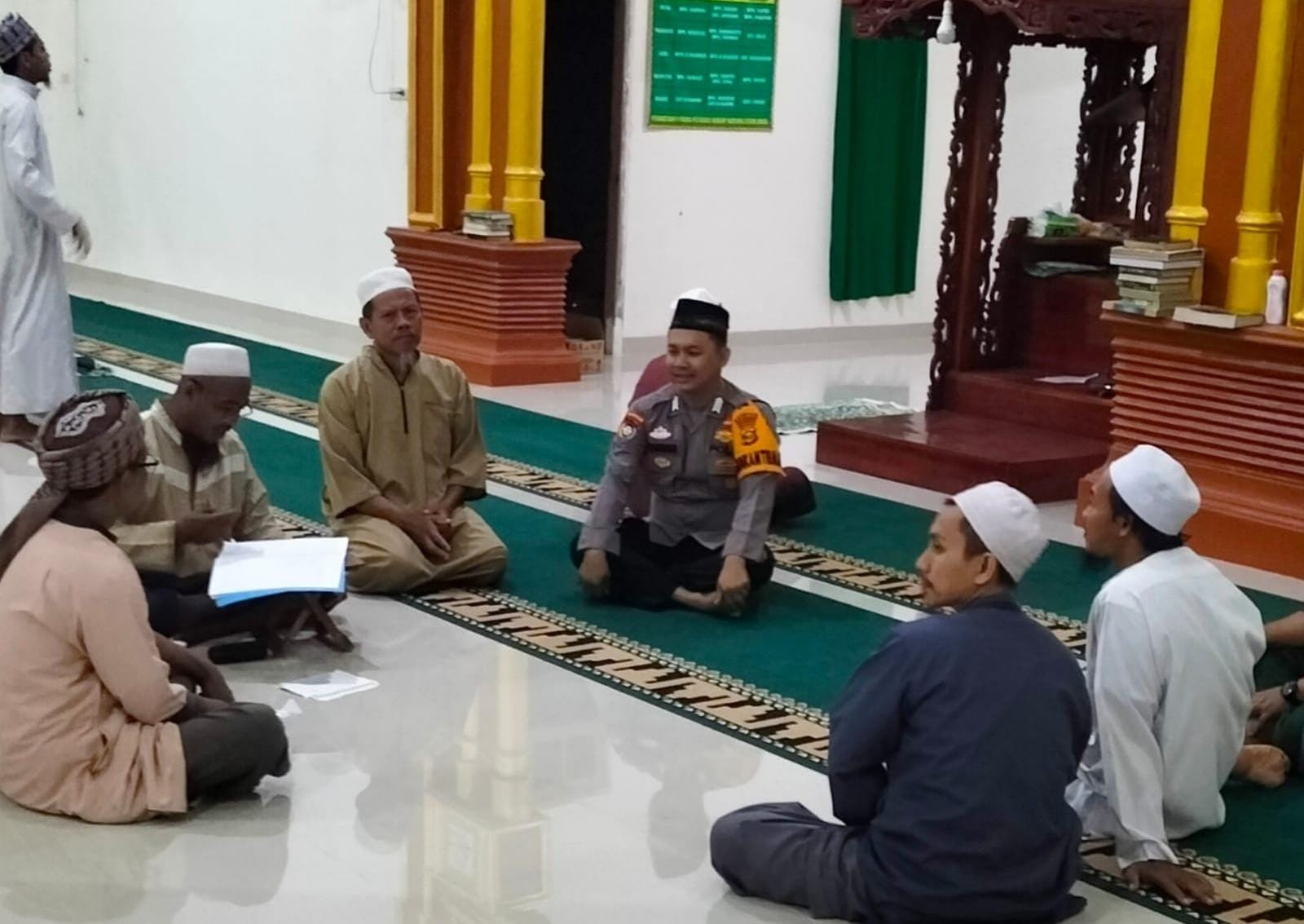  Polsek Way Serdang Gelar Colling Sistem Safari Subuh di Desa Kejadian