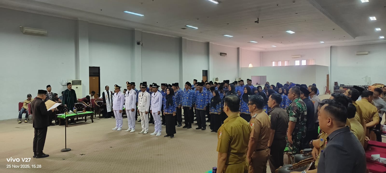 Pelantikan 101 Pejabat Tubaba Diterpa Isu Politik, Sekda Tegaskan Profesionalisme