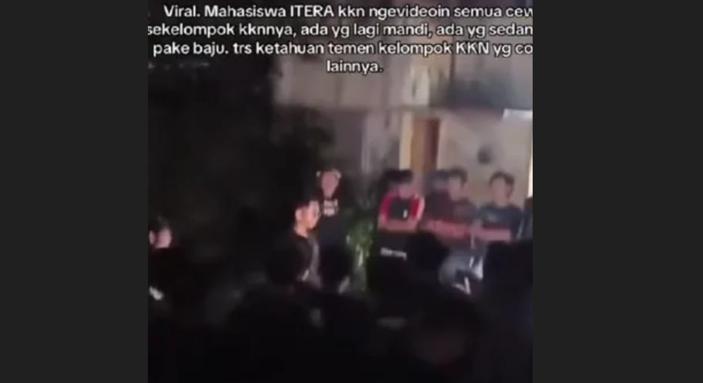 Heboh Video Penangkapan Mahasiswa Itera, Diduga Rekam Rekan KKN Secara Diam-Diam