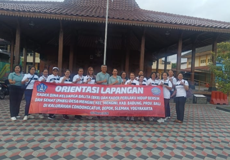 Desa Mengwi Bali Kunjungi Condongcatur Sleman untuk Pelajari Program BKB Juara Nasional