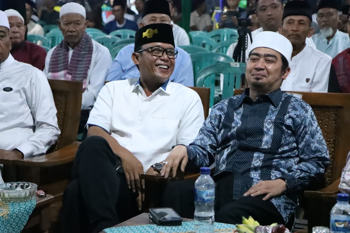Bupati Ardito Wijaya Hadiri Tabligh Akbar di Lapangan Merdeka Kampung Untoro