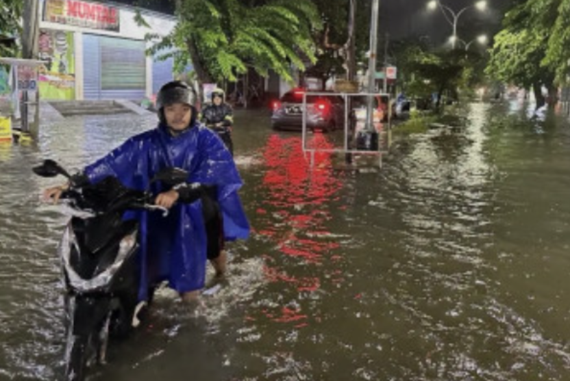  Cuaca Ekstrem Awal Tahun 2026, Lampung Masuk Daerah Waspada Banjir