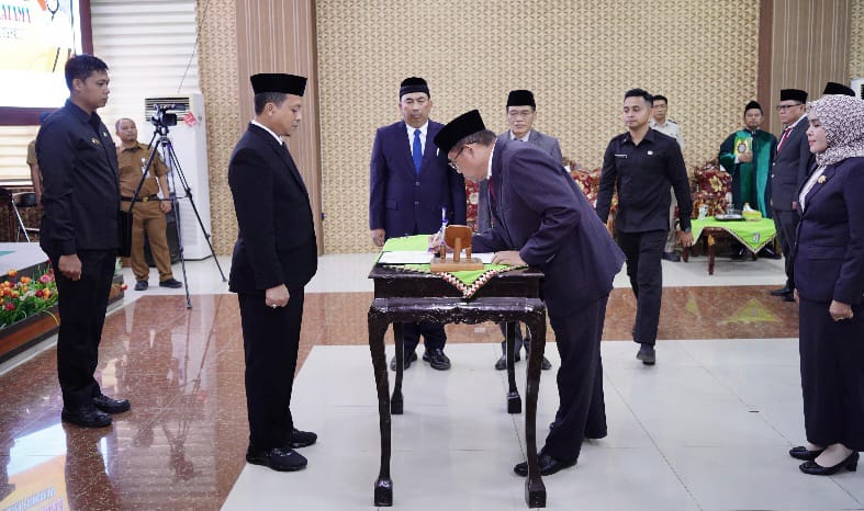 10 Pejabat Pimpinan Tinggi Pratama Pemkab Pringsewu Resmi Dilantik