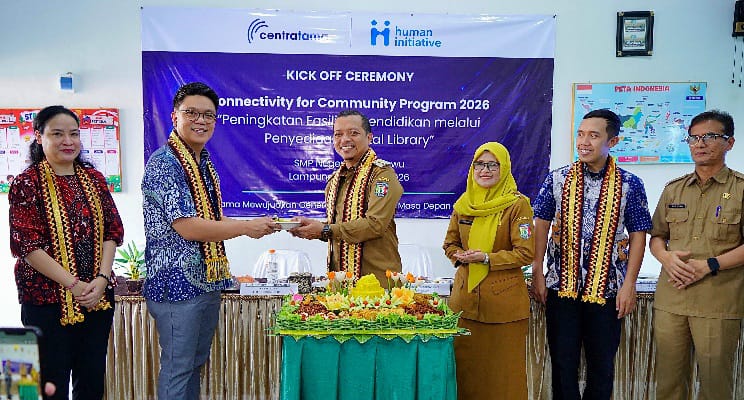 SMPN 2 Pringsewu Kini Punya Perpustakaan Digital