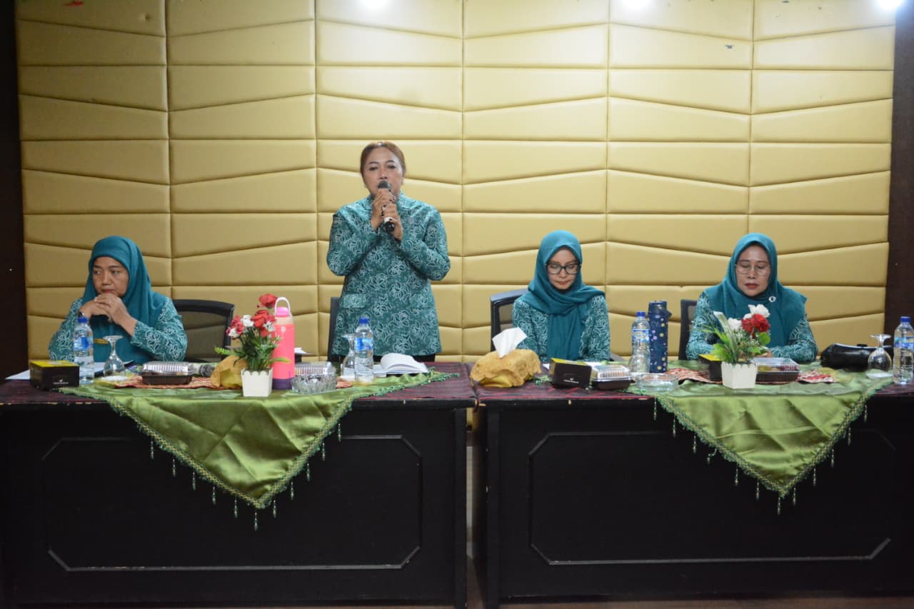 Plt. Ketua TP PKK Lamteng Ni Ketut Dewi Nadi Pimpin Rakor Program Kerja Tahun 2026