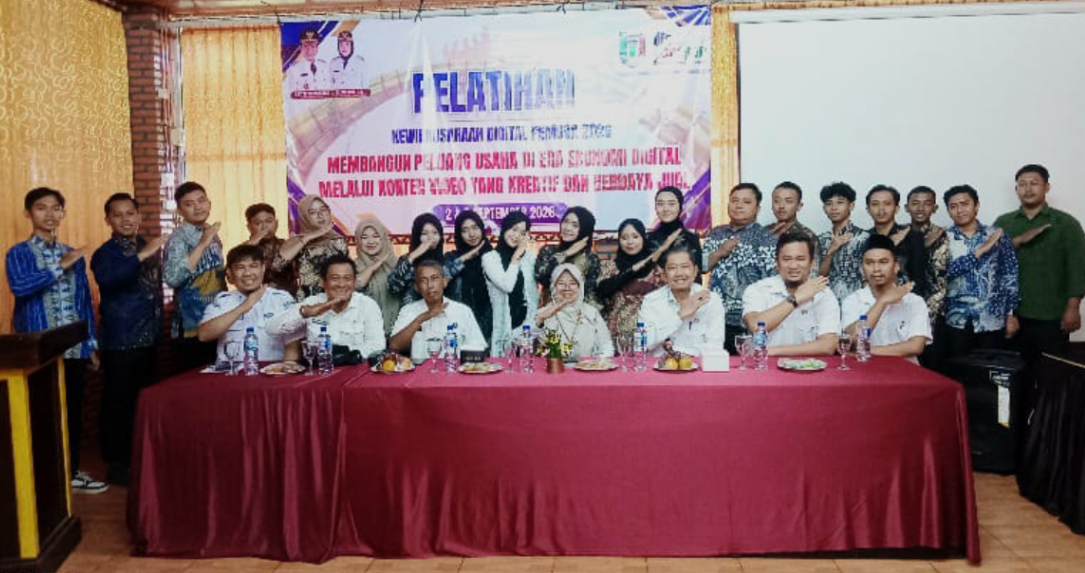 Pemkab Pringsewu Gelar Pelatihan Kewirausahaan Digital, Dorong Pemuda Ubah Konten Jadi Cuan