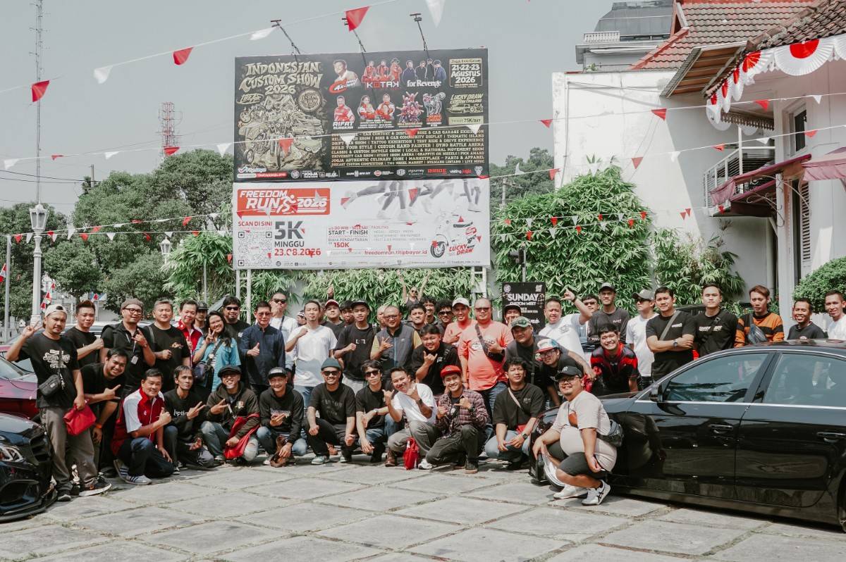 Road to Indonesian Custom Show 2026 Resmi Dimulai, 65 Komunitas Motor dan Mobil Ramaikan Yogyakarta