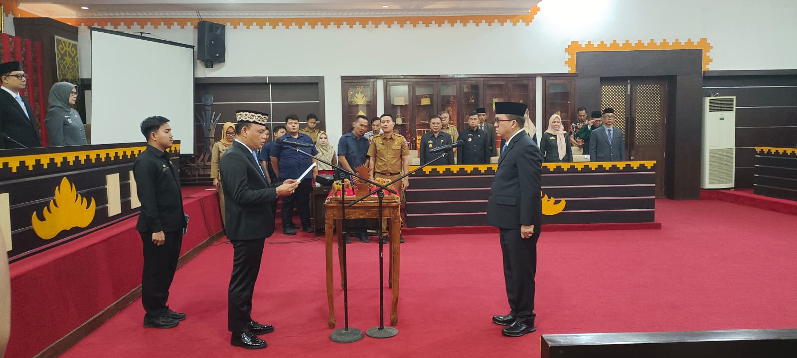 Henri Dunan Resmi Jabat Inspektur Kota Metro, Wali Kota Tekankan Integritas dan Profesionalisme