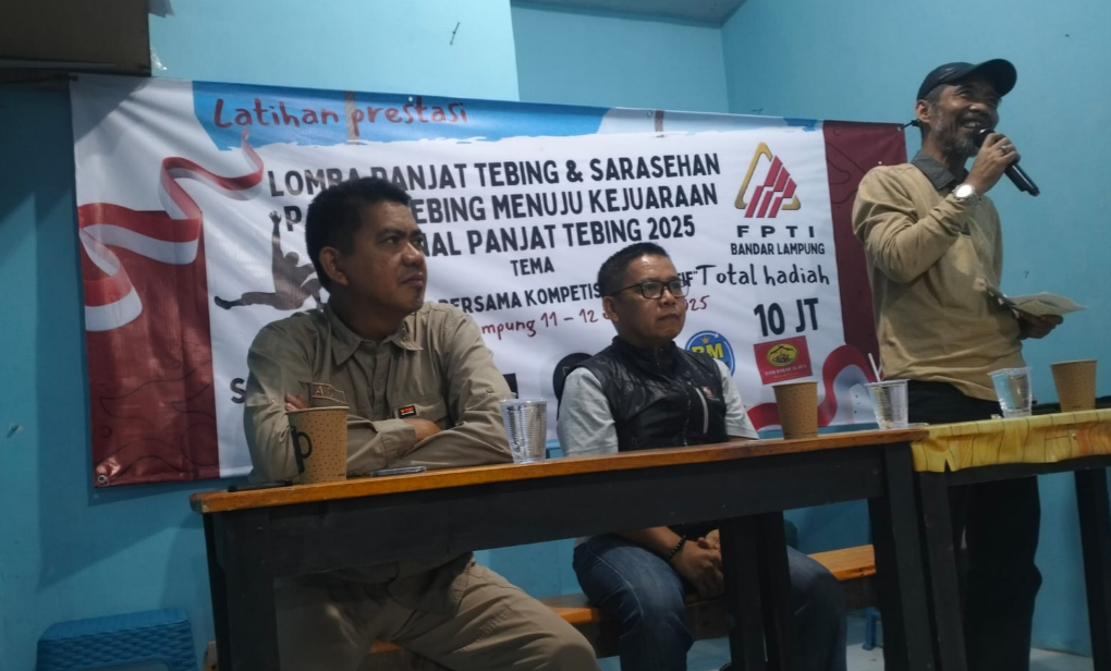 Jelang Kejurprov 2025, FPTI Kota Bandar Lampung Gelar Sarasehan dan Latpres
