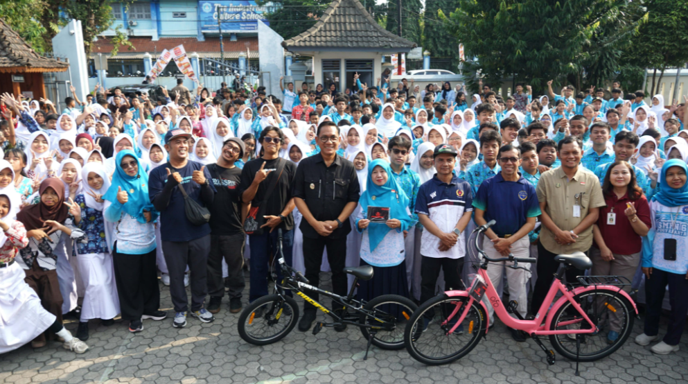 Pemkot Yogyakarta Kembali Dorong Pelajar Naik Sepeda ke Sekolah, 65 Ruas Jalan Sudah Punya Lajur
