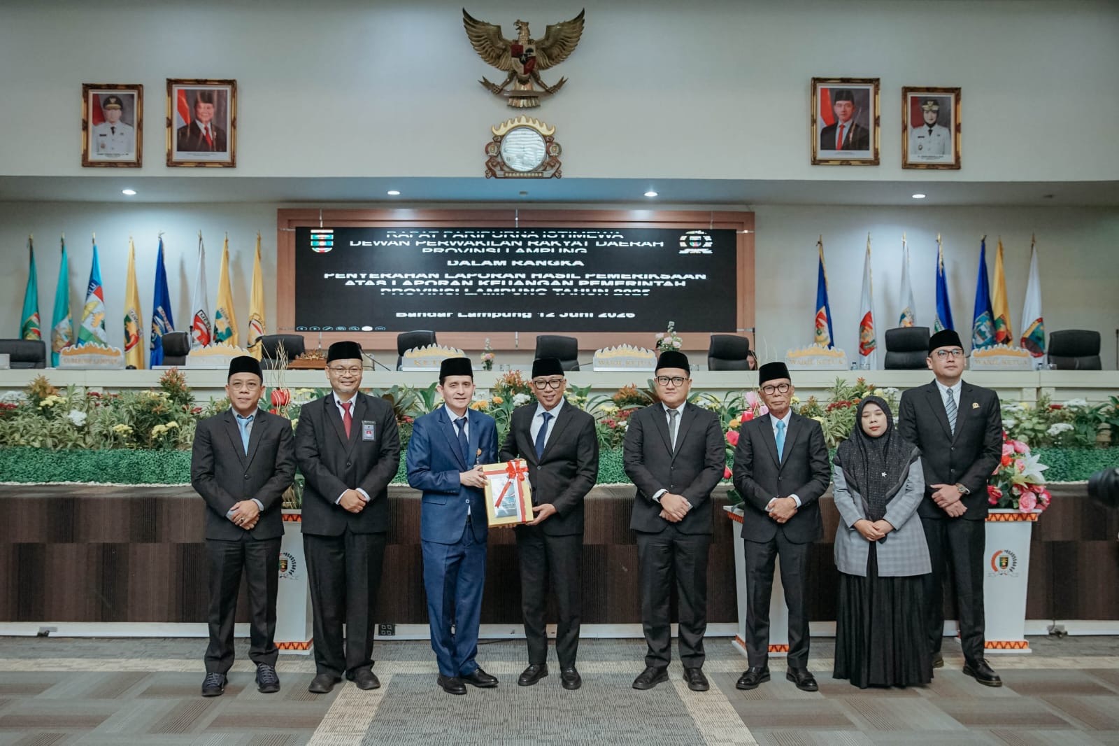 Gubernur Mirza: Opini WTP ke-12 Jadi Momentum Pemprov Lampung Terus Berbenah