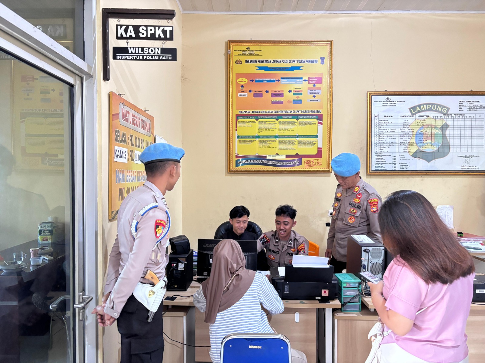 Transparan dan Profesional, Polres Pringsewu Komitmen Tingkatkan Kualitas Layanan Publik