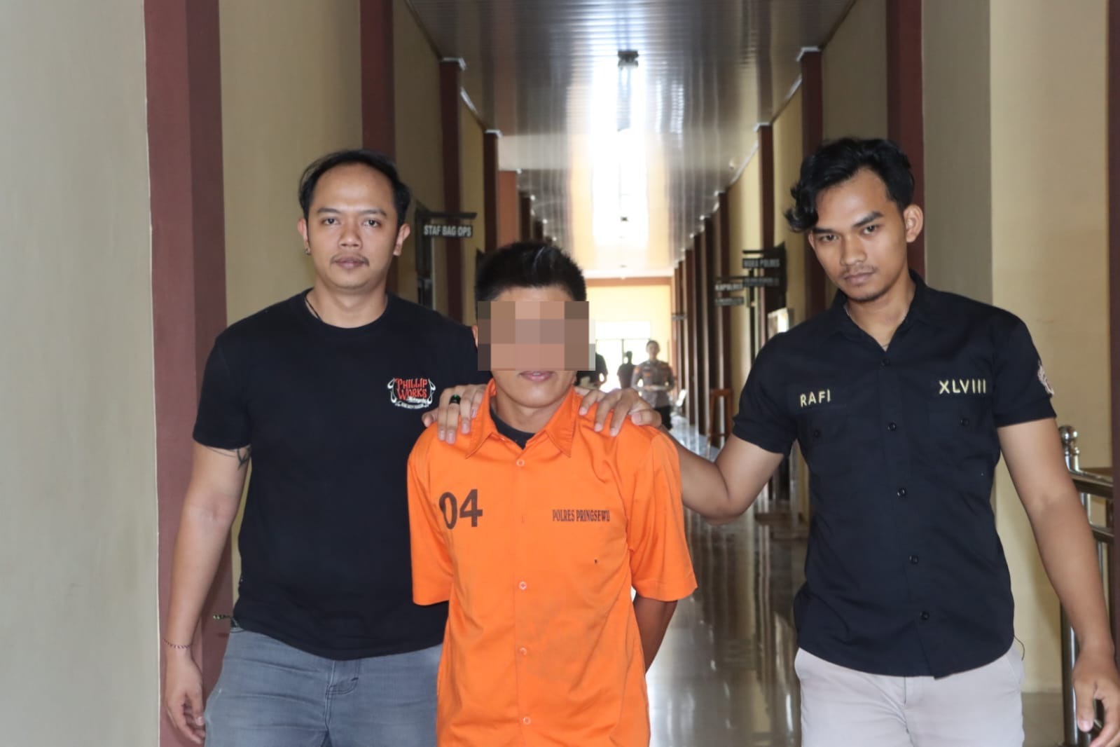 Polres Pringsewu Tetapkan Tersangka KDRT, Korban Alami Luka Serius