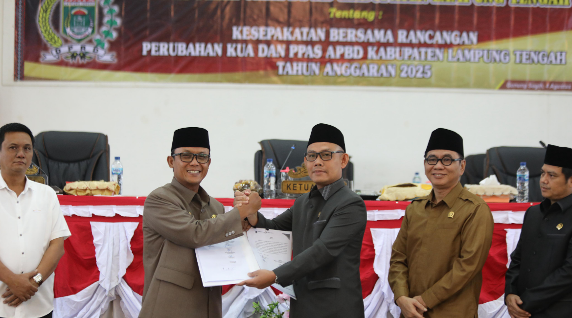 Bupati Ardito Wijaya dan DPRD Lampung Tengah Matangkan Perubahan KUA-PPAS 2025
