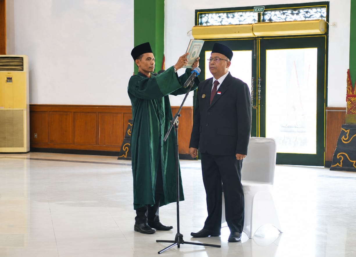 Budi Santosa Asrori Resmi Dilantik Jadi Sekda Kota Yogyakarta