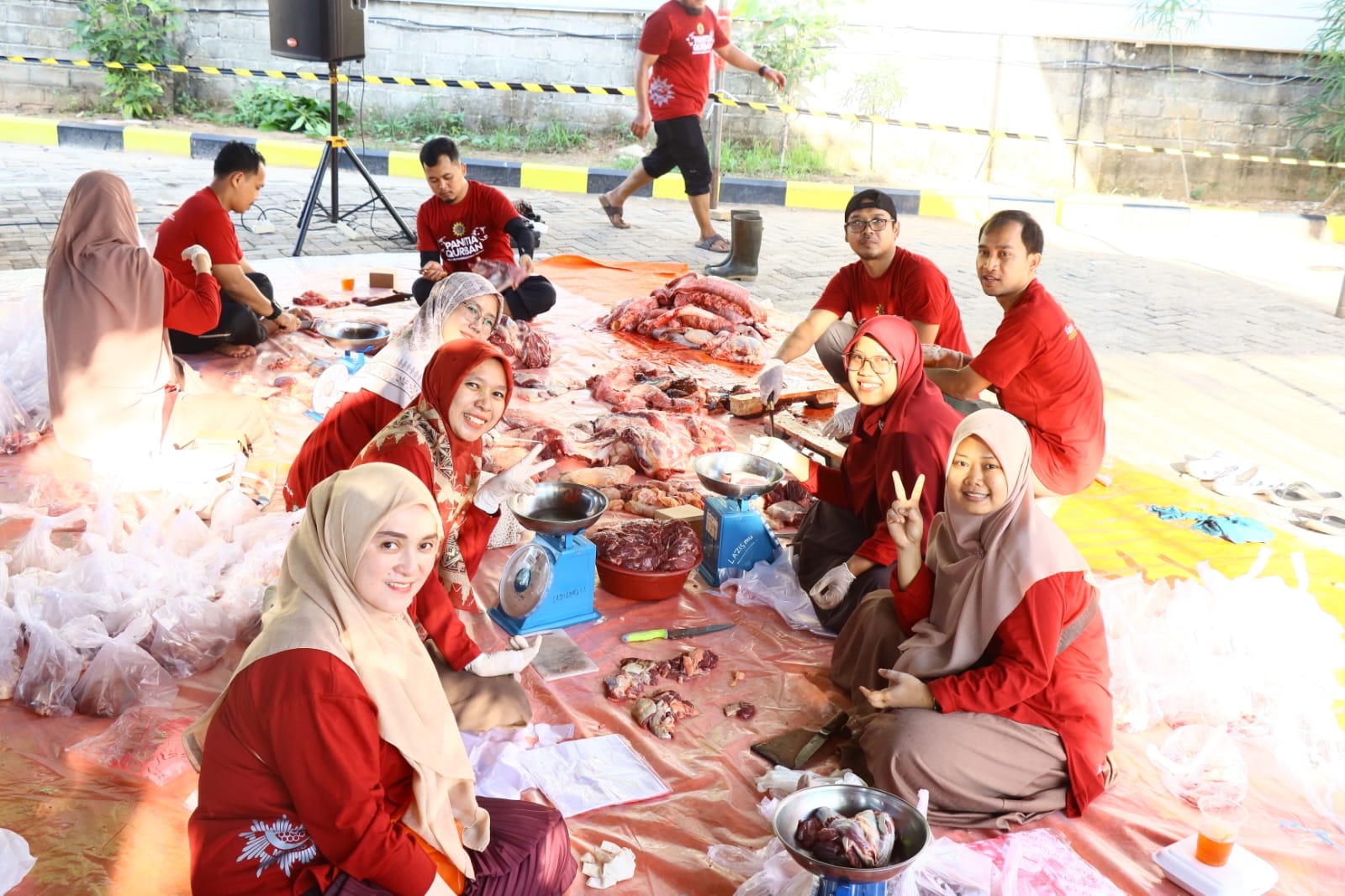 11 Sapi dan 4 Kambing Disembelih, RSU Muhammadiyah Metro Tebar Berkah Kurban