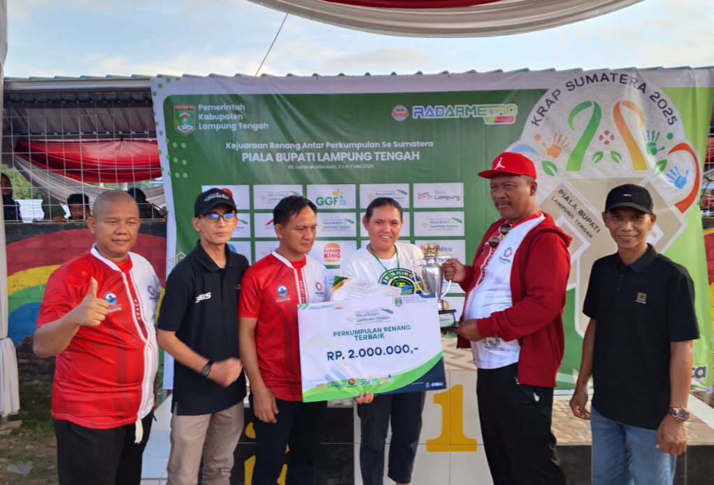 Wabup I Komang Koheri Apresiasi Semangat dan Sportivitas Atlet di Piala Bupati Lampung Tengah